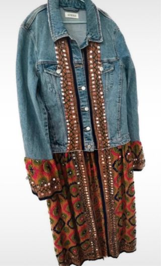 Chaqueta vaquera bordada 
