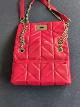 Bolso bandolera rojo