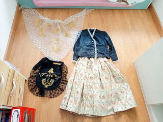 Traje alicantina 8-9 años. OFERTA 