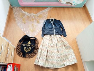 Traje alicantina 8-9 años. OFERTA 