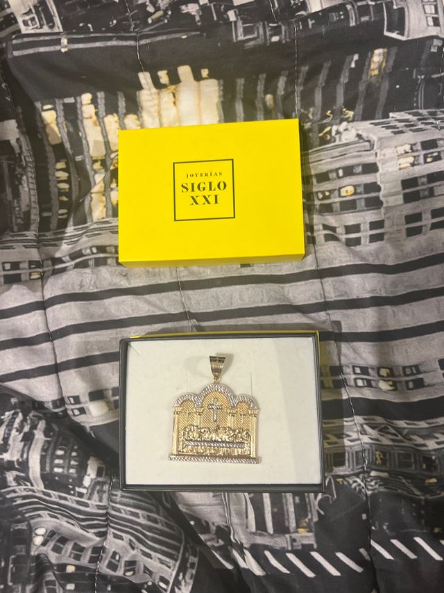 Medalla Última Cena de oro