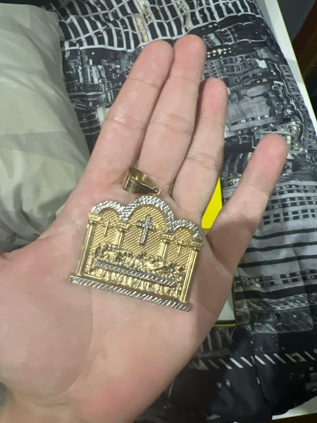 Medalla Última Cena de oro