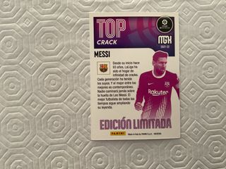 Cromo Messi Top Crack - Edición Limitada