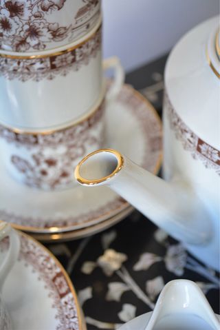Serviço Chá Vista Alegre Porcelana