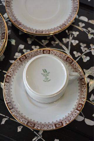 Serviço Chá Vista Alegre Porcelana