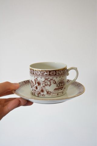 Serviço Chá Vista Alegre Porcelana
