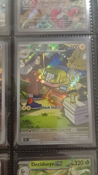 Carta Pokémon Charjabug - 169/162