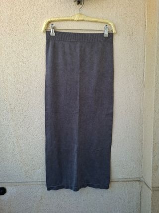 Falda tubo elástica Zara