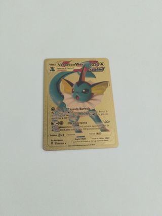 Vaporeon VMAX - Carta Oro