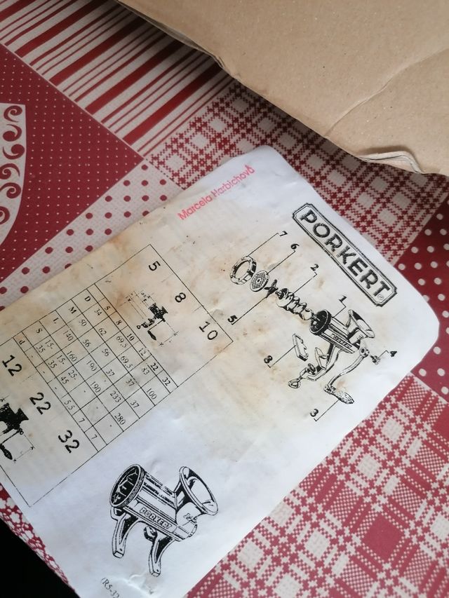 Tritacarne Porkert - Macchina per carne