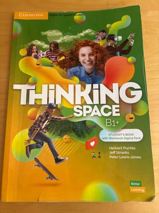 Thinking Space B1+ Student's Book with Workbook...