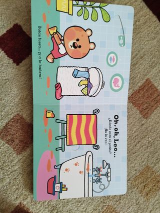 Oh, oh, Leo. ¡Al baño! Libro Infantil.