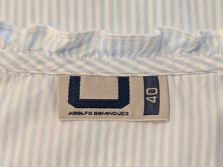 Blusa de rayas, Adolfo Domínguez