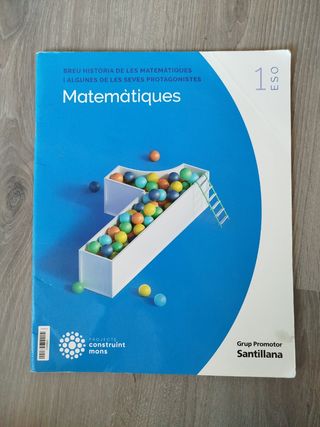 HISTÓRIA DE LES MATEMÀTIQUES 1r ESO.