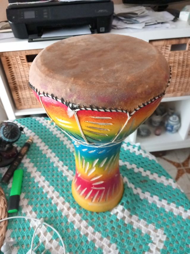 Tambor Piel 34cm - Instrumento Musical