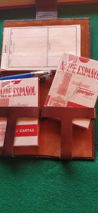 Estuche 2 Barajas Naipes Españoles