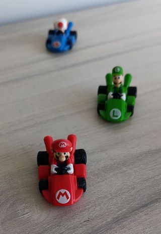 3 Muñecos Mario Kart