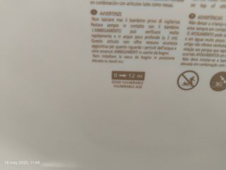 Cambiador Bebés con bañera