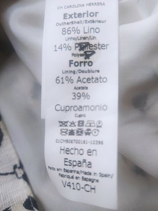 Vestido Carolina Herrera -