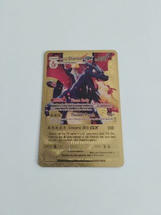 Charizard GX Shining - Carta Oro