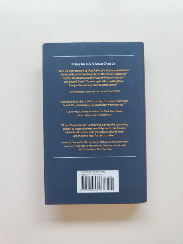 10x Is Easier Than 2x - Libro