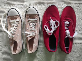 2 pares zapatillas Pull&Bear y Some Time talla 38 