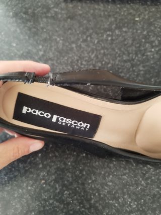 Zapatos Paco Rascon negros