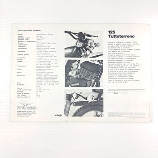 Moto Guzzi 125 Tuttoterreno: Depliant
