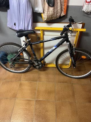2 bicicletas, más dos cascos, más dos manchas