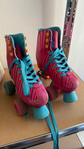 Patines artísticos infantiles, talla 31-32