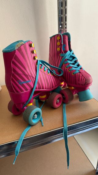 Patines artísticos infantiles, talla 31-32