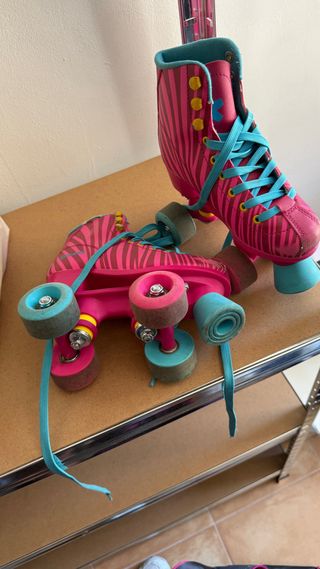 Patines artísticos infantiles, talla 31-32