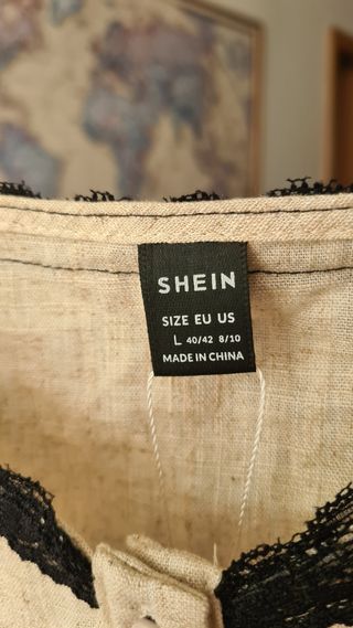 Camiseta tirantes SHEIN L 