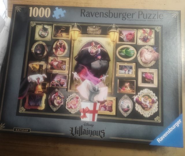 Puzzle malvagio Disney: Ratigan Ravensburger 100