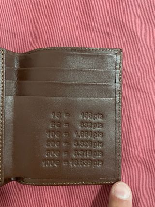 Cartera Marrón Piel Sintética