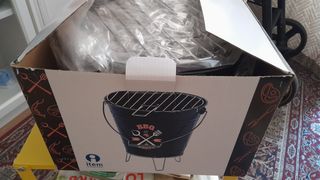 Barbacoa portátil Metálica