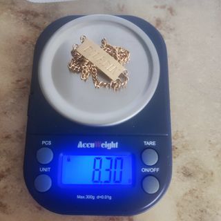 Pulsera No me olvides Oro de Ley 18K