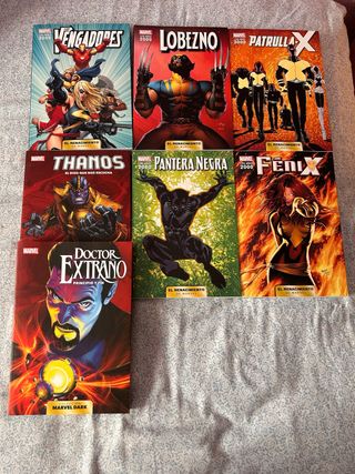 Libros superhéroes Marvel