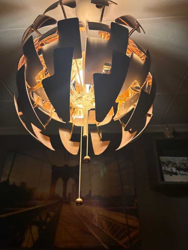 Lamparas colgantes de yute