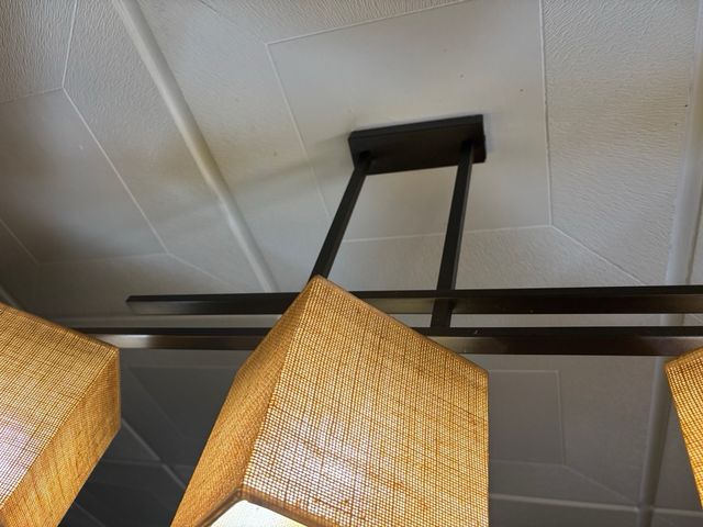 Lamparas colgantes de yute