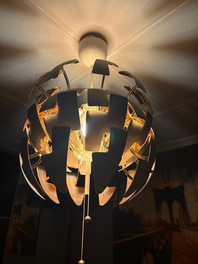 Lamparas colgantes de yute