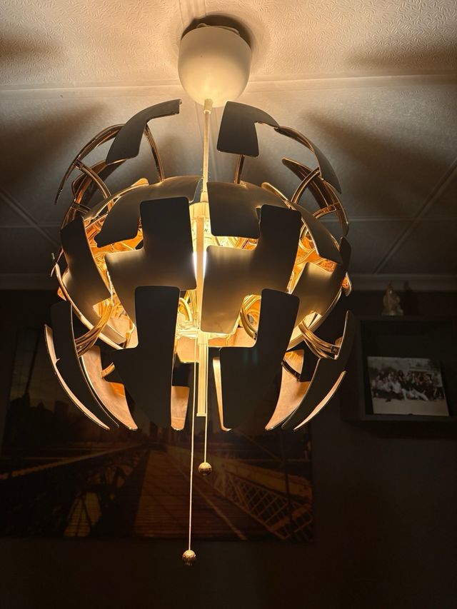 Lamparas colgantes de yute