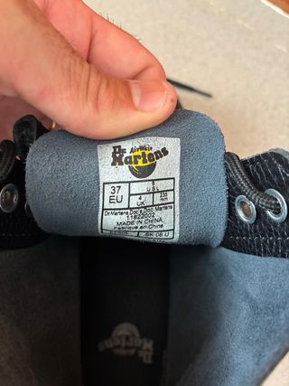 Botas Dr Martens negras