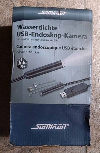 Cámara de inspección USB impermeable 15m
