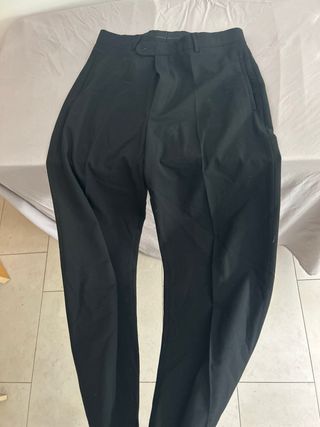 Traje negro - chaleco y pantalón