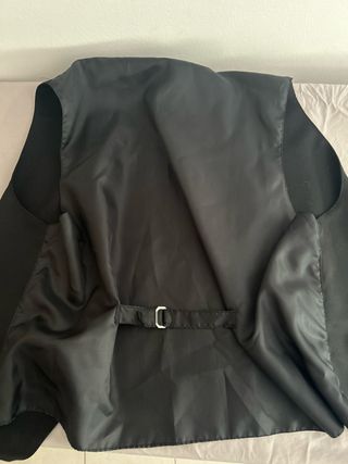 Traje negro - chaleco y pantalón