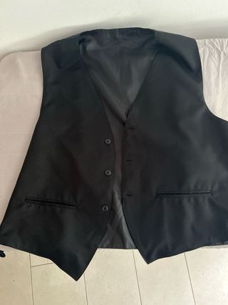 Traje negro - chaleco y pantalón