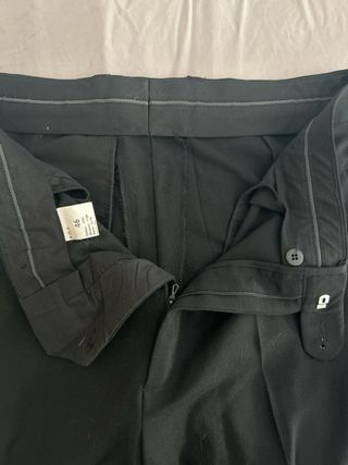 Traje negro - chaleco y pantalón
