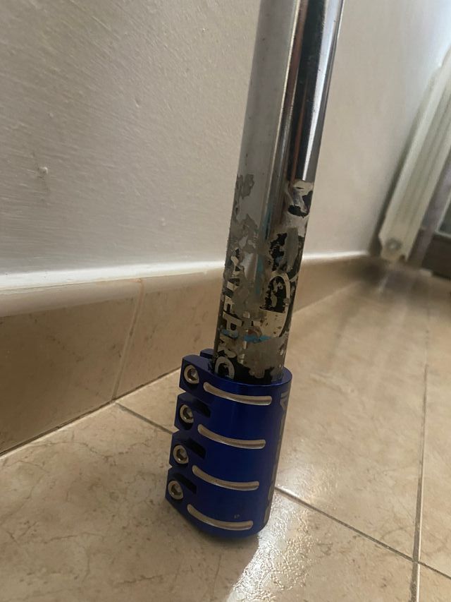 Manillar Scooter Pro -  + clam azul nuevo 