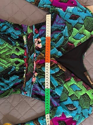 Top Roberto Cavalli multicolor maniche lunghe